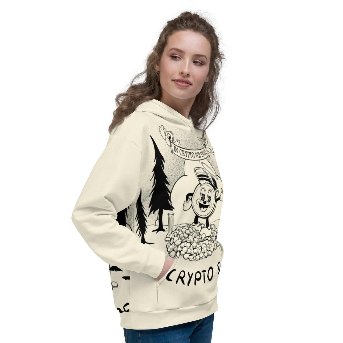 In Crypto We Trust Unisex-Kapuzenpullover