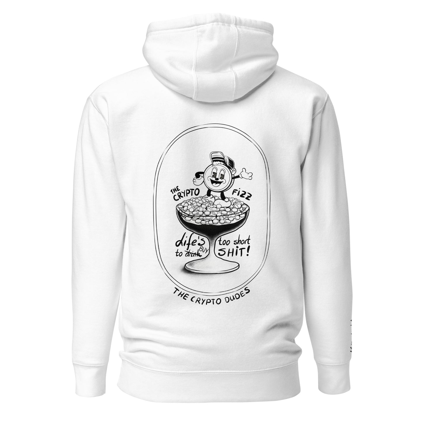 Lifes To Short Unisex-Kapuzenpullover