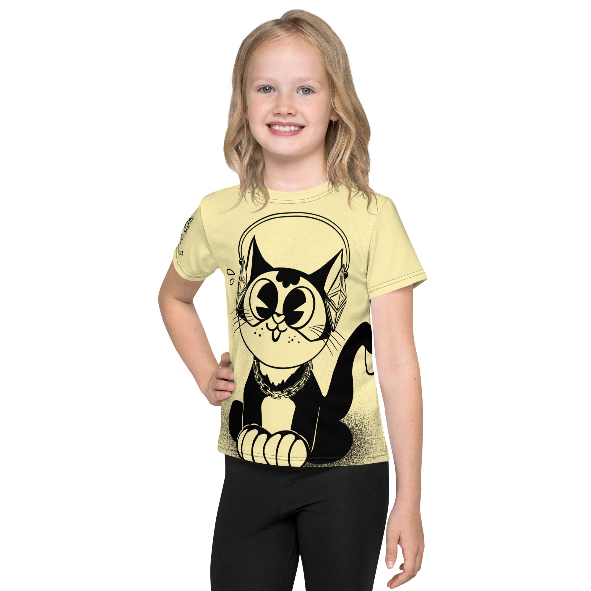 T-Shirt mit Rundhalsausschnitt für Kinder