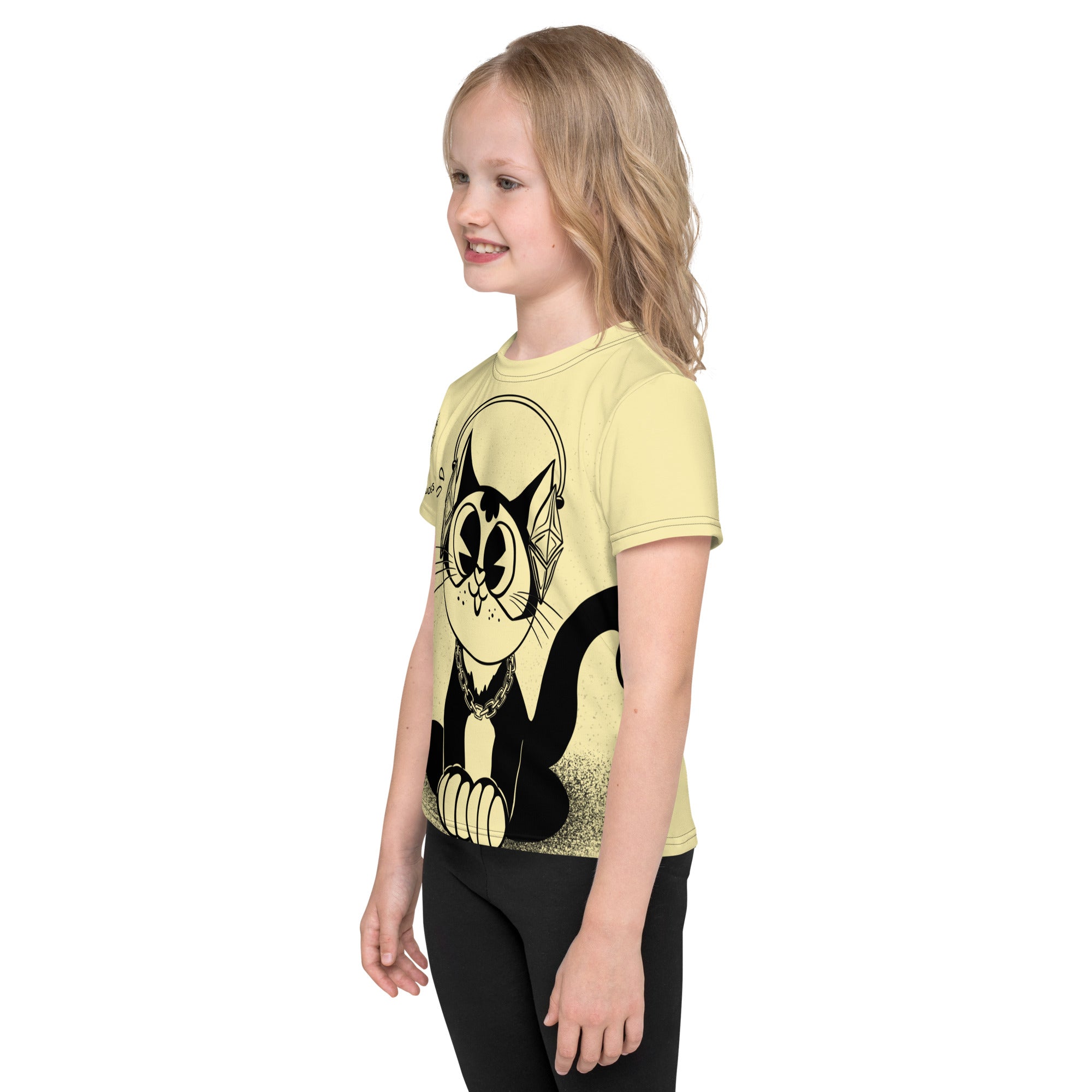 T-Shirt mit Rundhalsausschnitt für Kinder