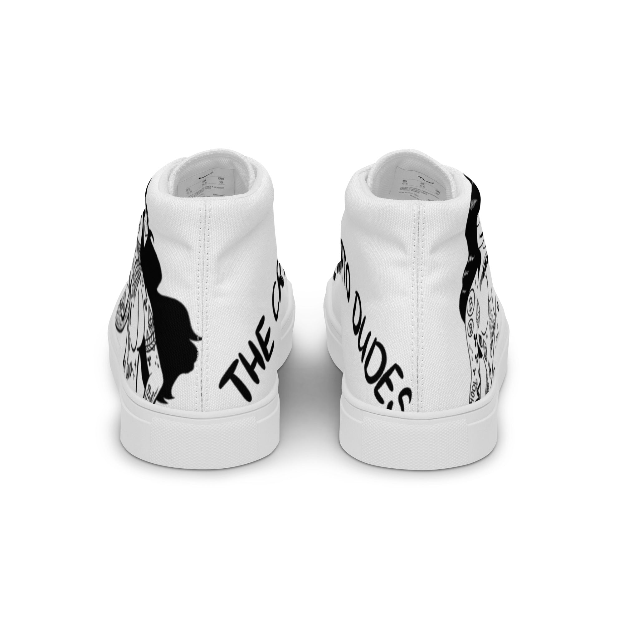 High-Top Leinenschuhe für Herren