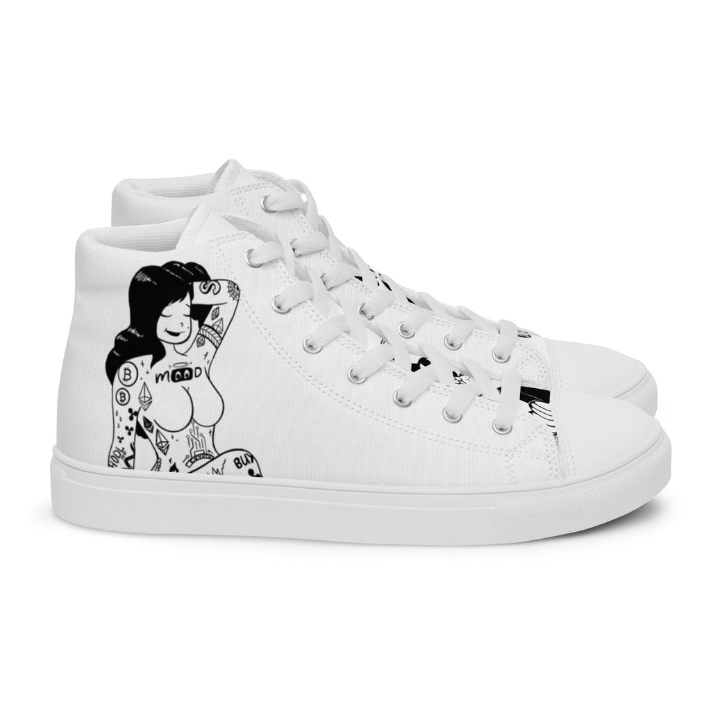 High-Top Leinenschuhe für Herren