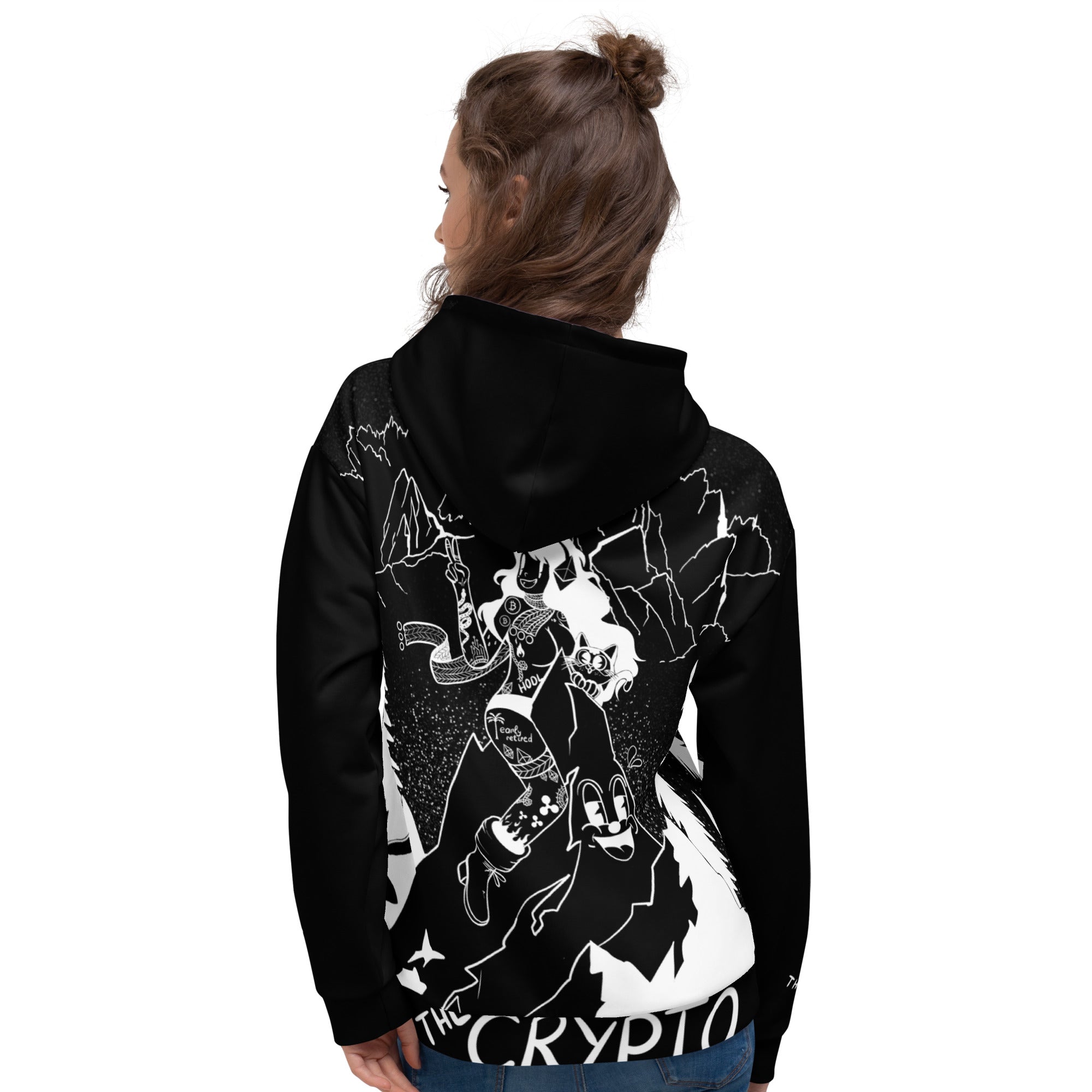 Crypto Sports Black Unisex-Kapuzenpullover