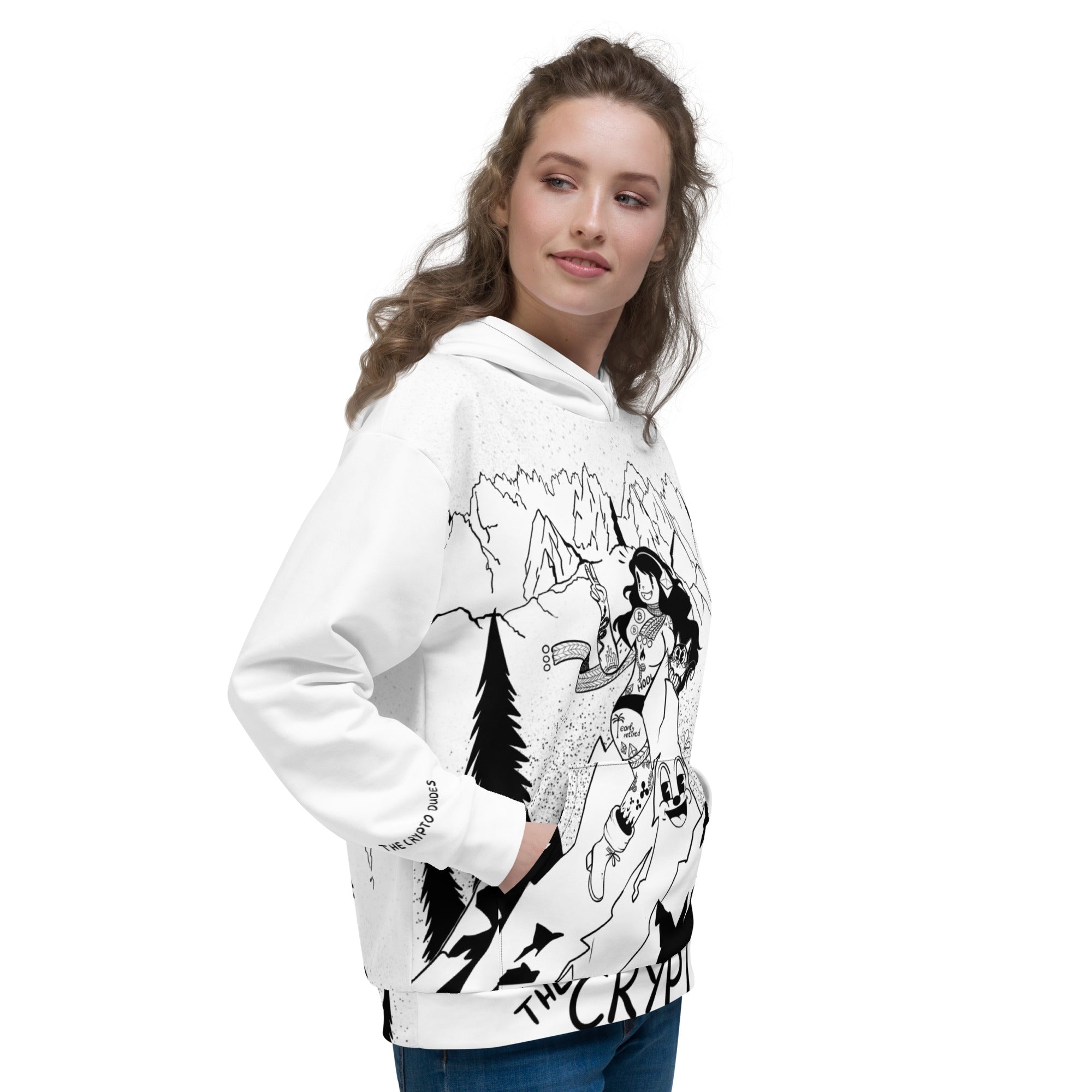 Crypto Sports Unisex-Kapuzenpullover