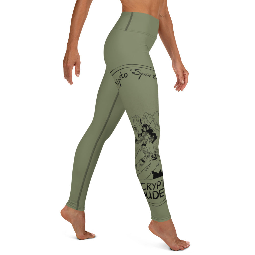 Crypto sports Yoga-Leggings