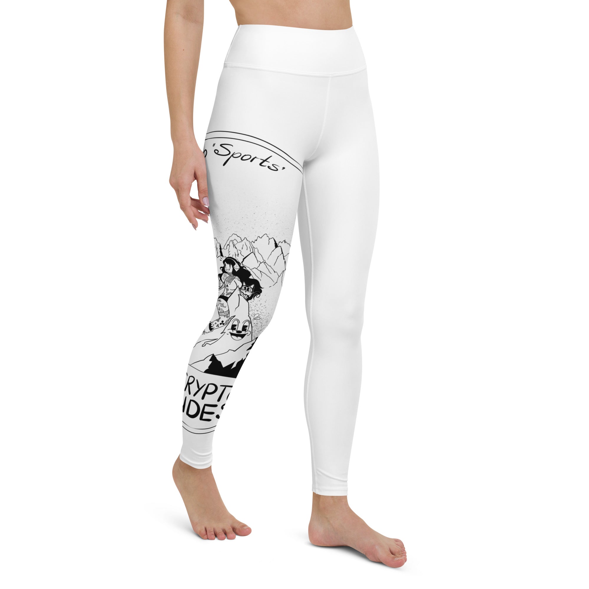 Crypto Sports Yoga-Leggings