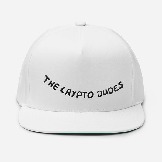 The Crypto Dudes Flat Bill-Cap