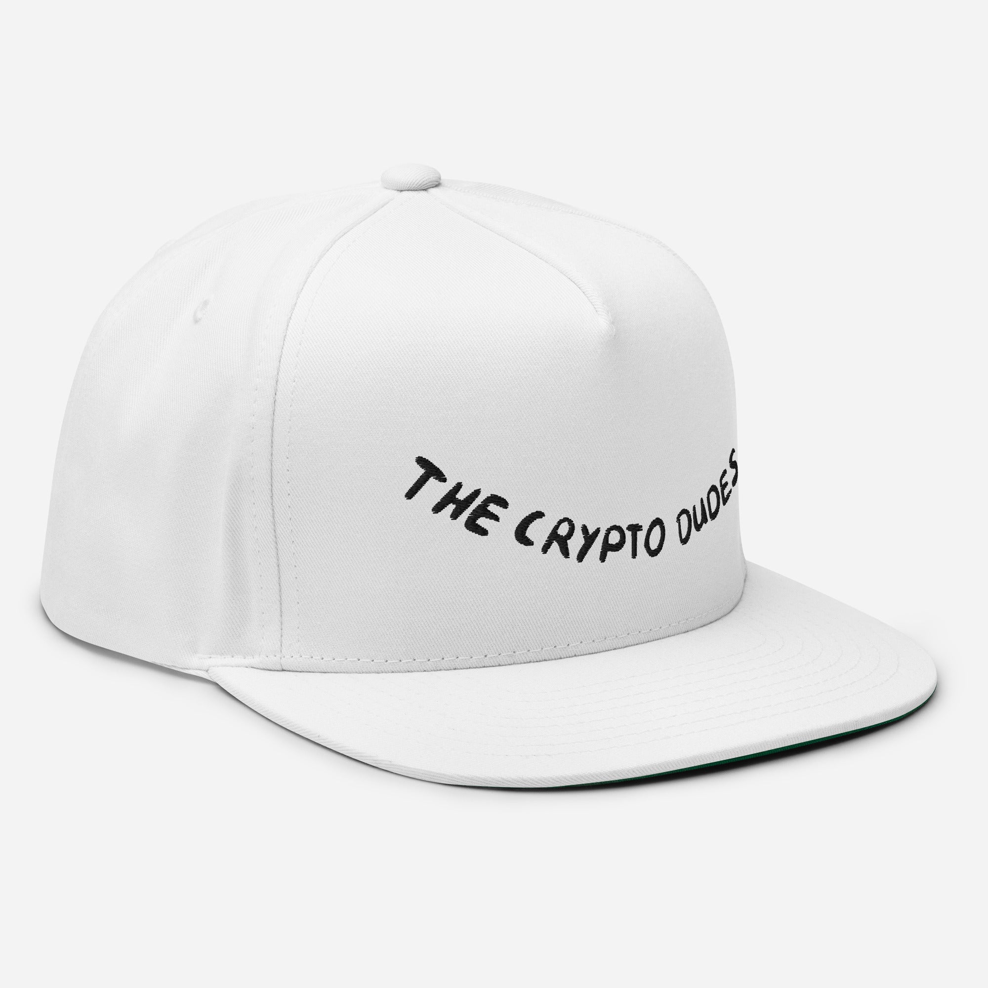 The Crypto Dudes Flat Bill-Cap