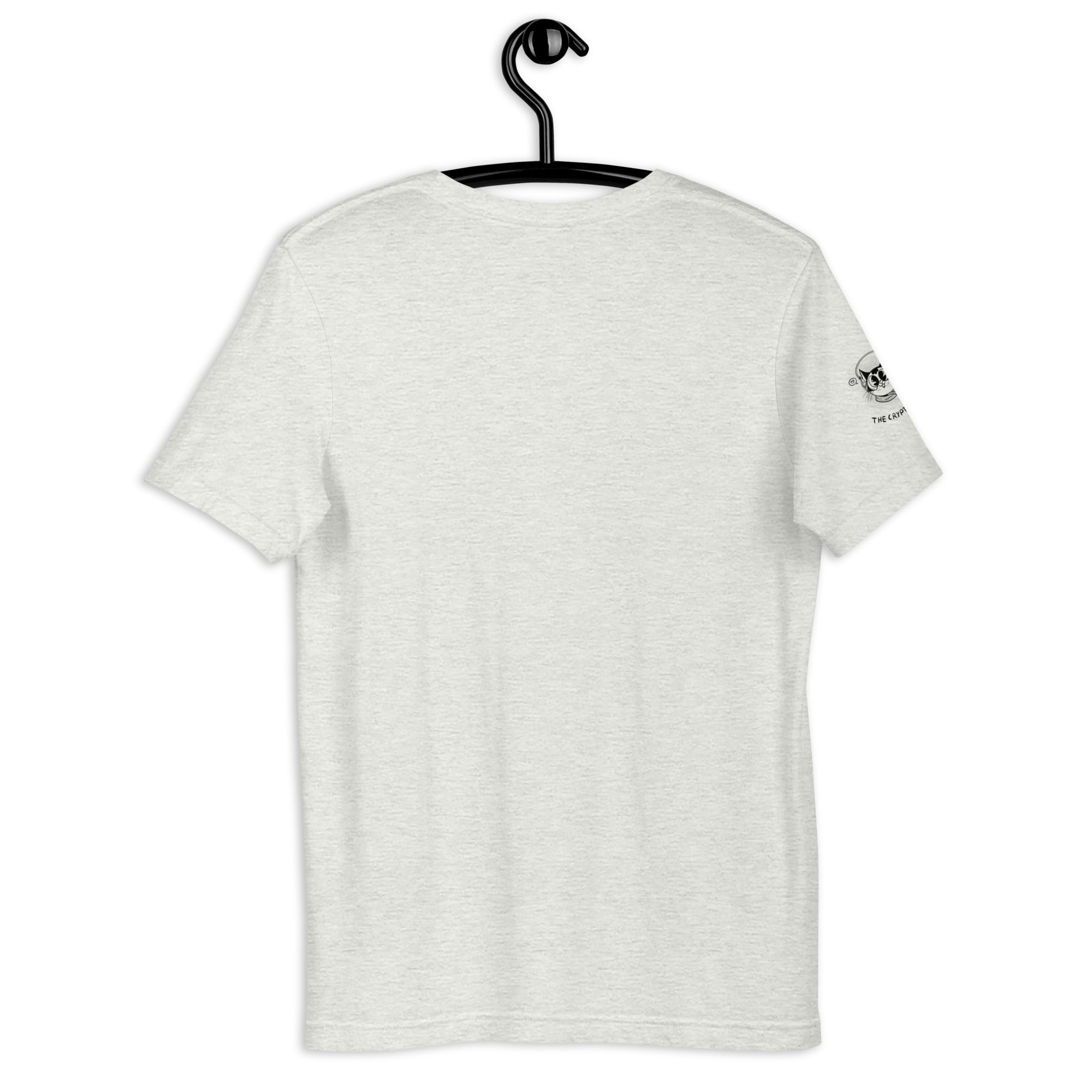 Crypto Headphone Cat Unisex-T-Shirt