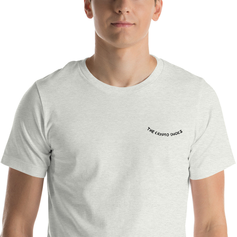 Crypto Never Sleeps Unisex-T-Shirt