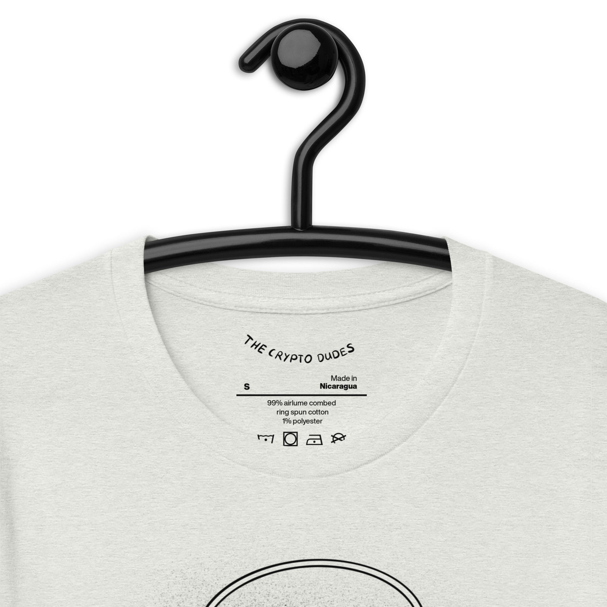 Crypto Headphone Cat Unisex-T-Shirt