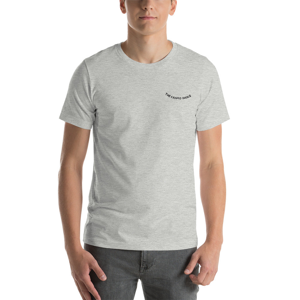 Crypto Never Sleeps Unisex-T-Shirt