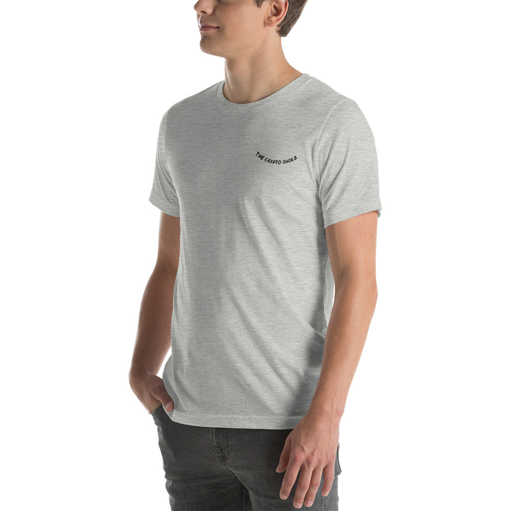 Crypto Never Sleeps Unisex-T-Shirt