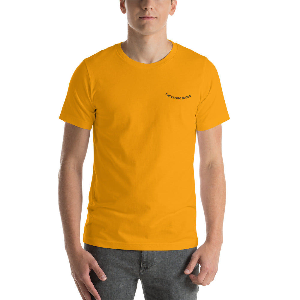Crypto Never Sleeps Unisex-T-Shirt