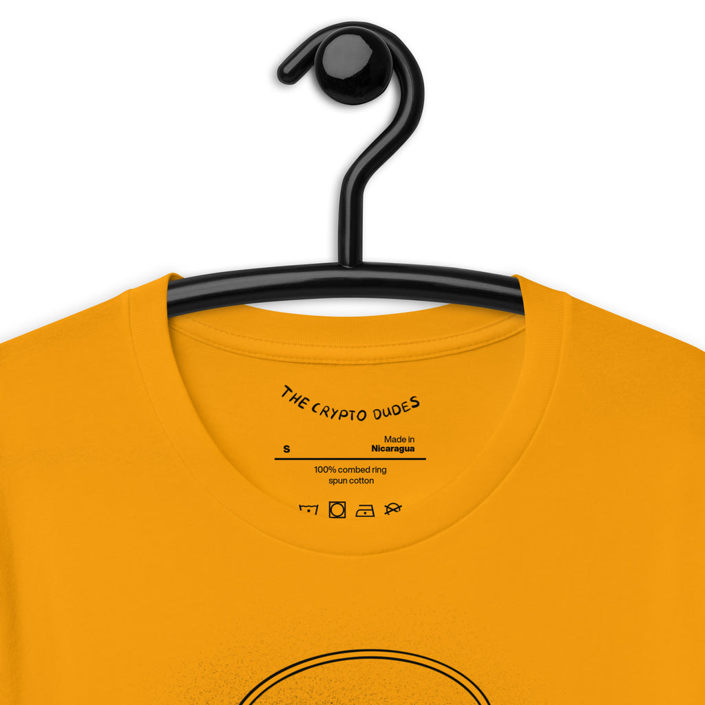 Crypto Headphone Cat Unisex-T-Shirt