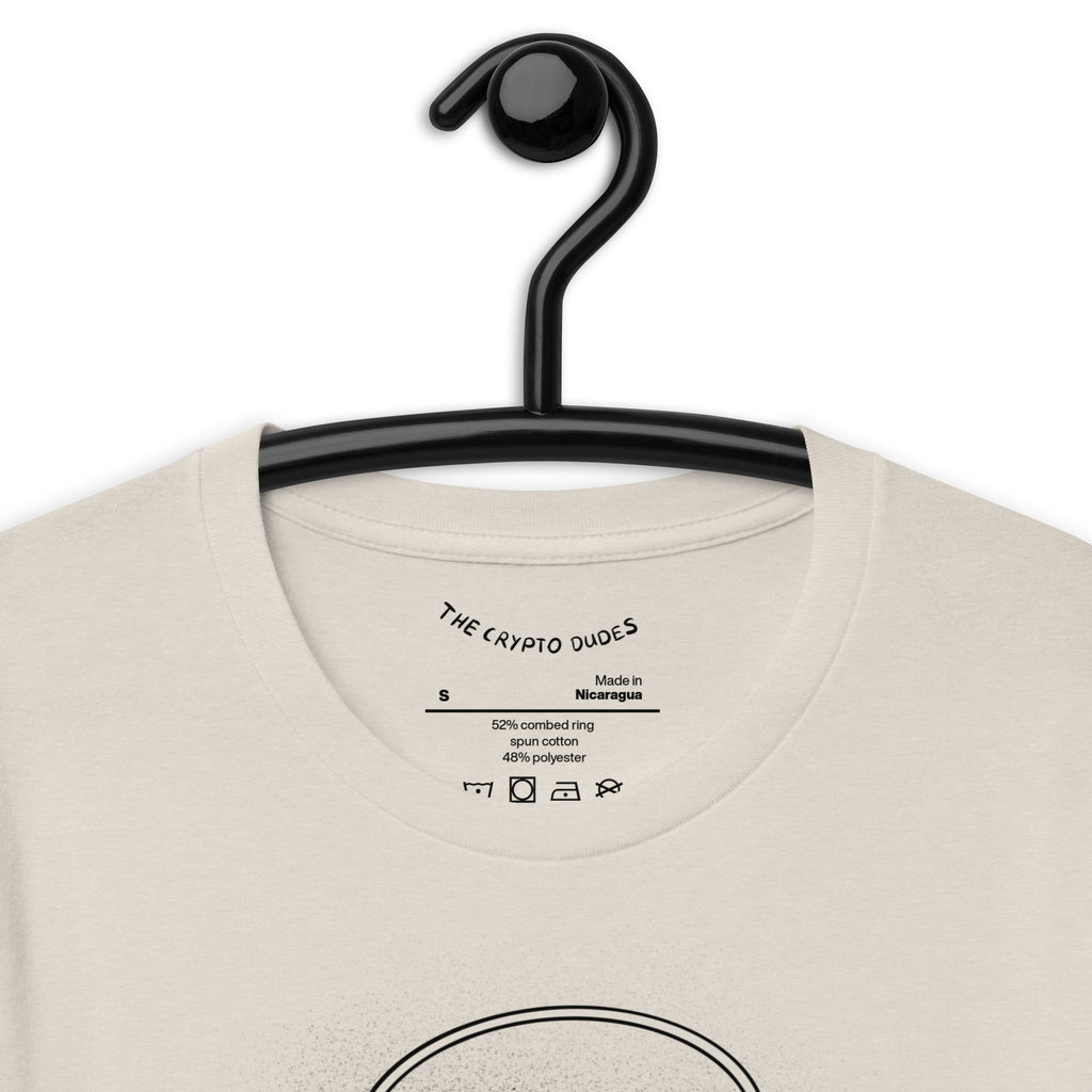 Crypto Headphone Cat Unisex-T-Shirt