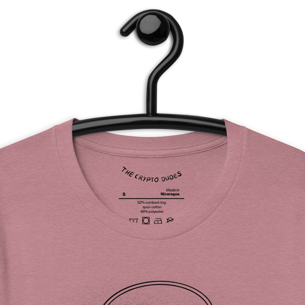 Crypto Headphone Cat Unisex-T-Shirt