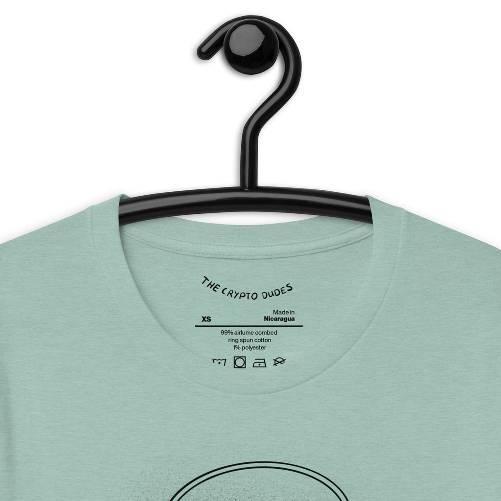 Crypto Headphone Cat Unisex-T-Shirt