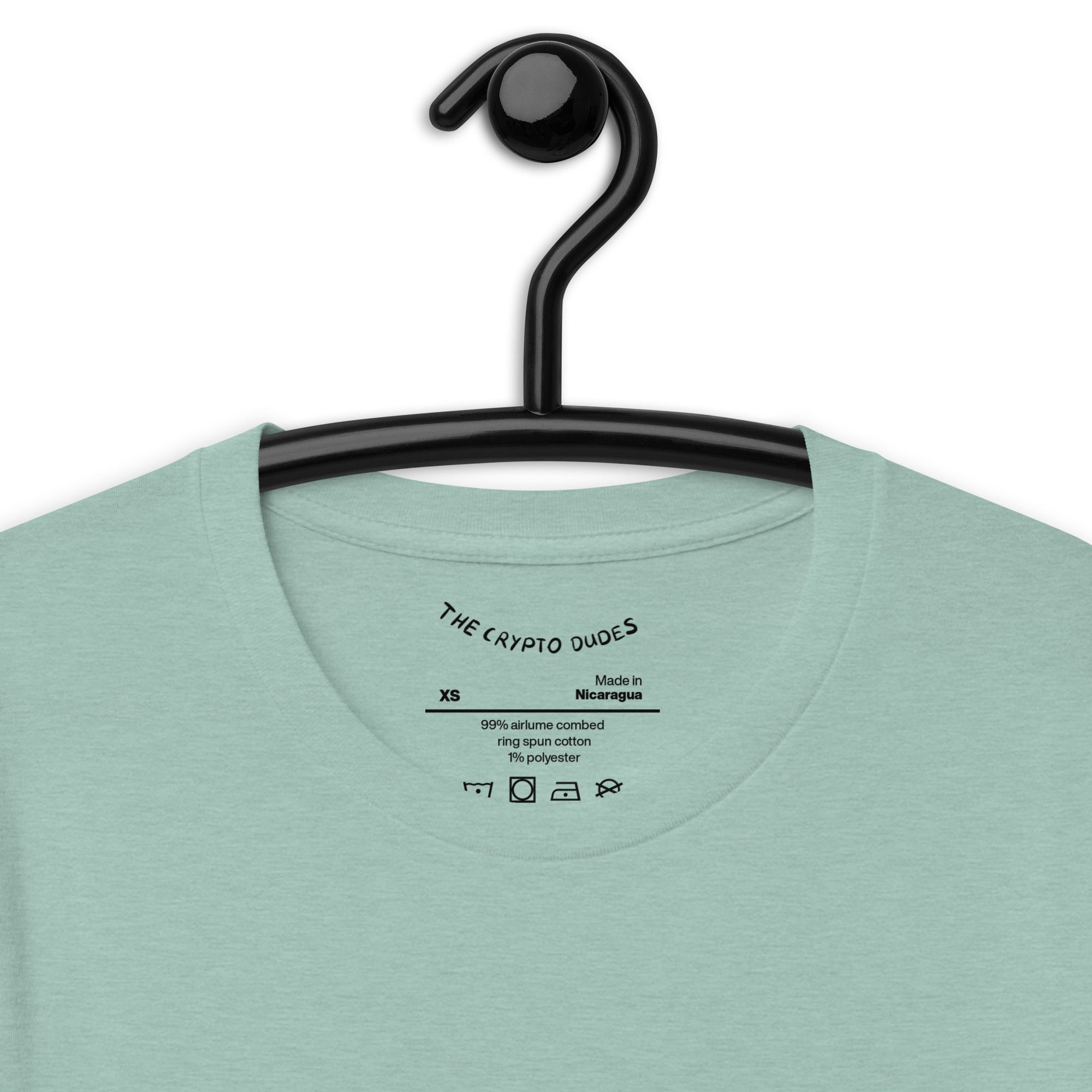 Crypto Sitting Ethereum Cat Unisex-T-Shirt