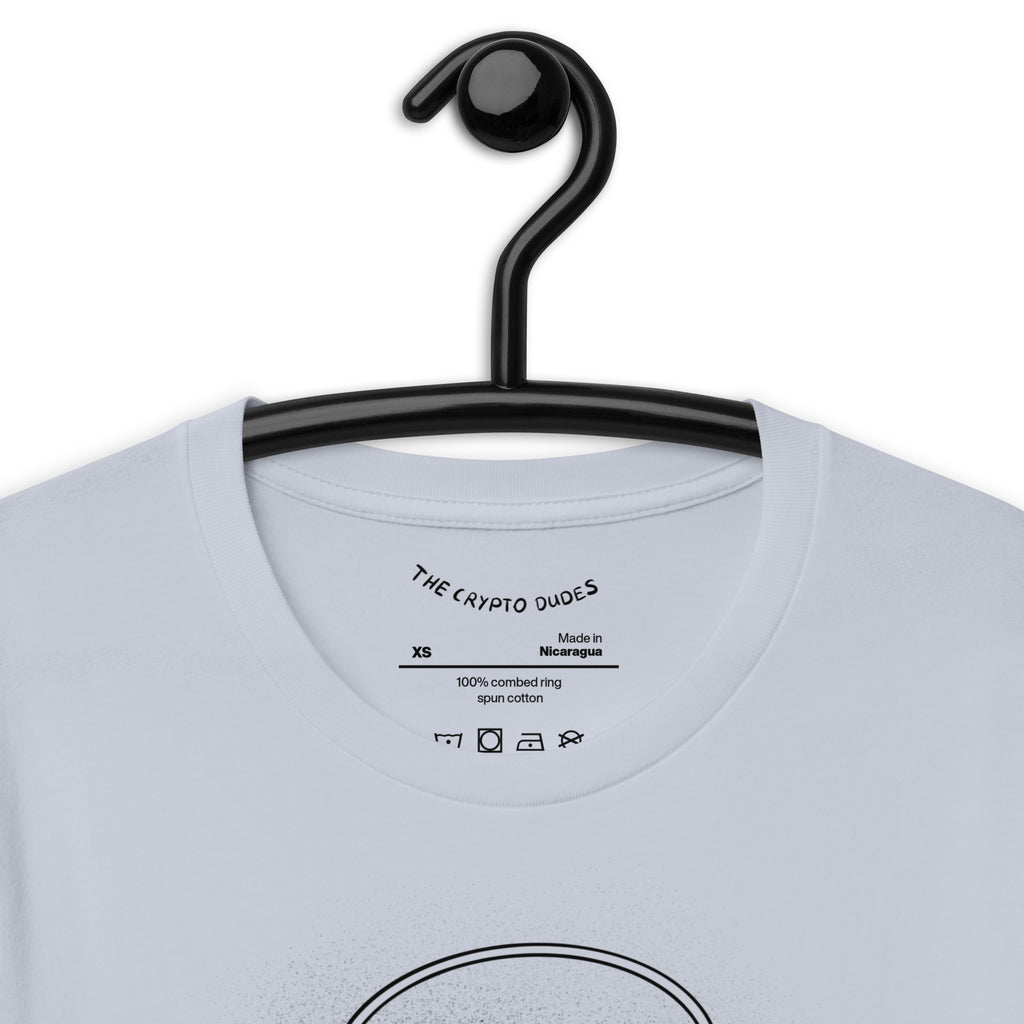 Crypto Headphone Cat Unisex-T-Shirt