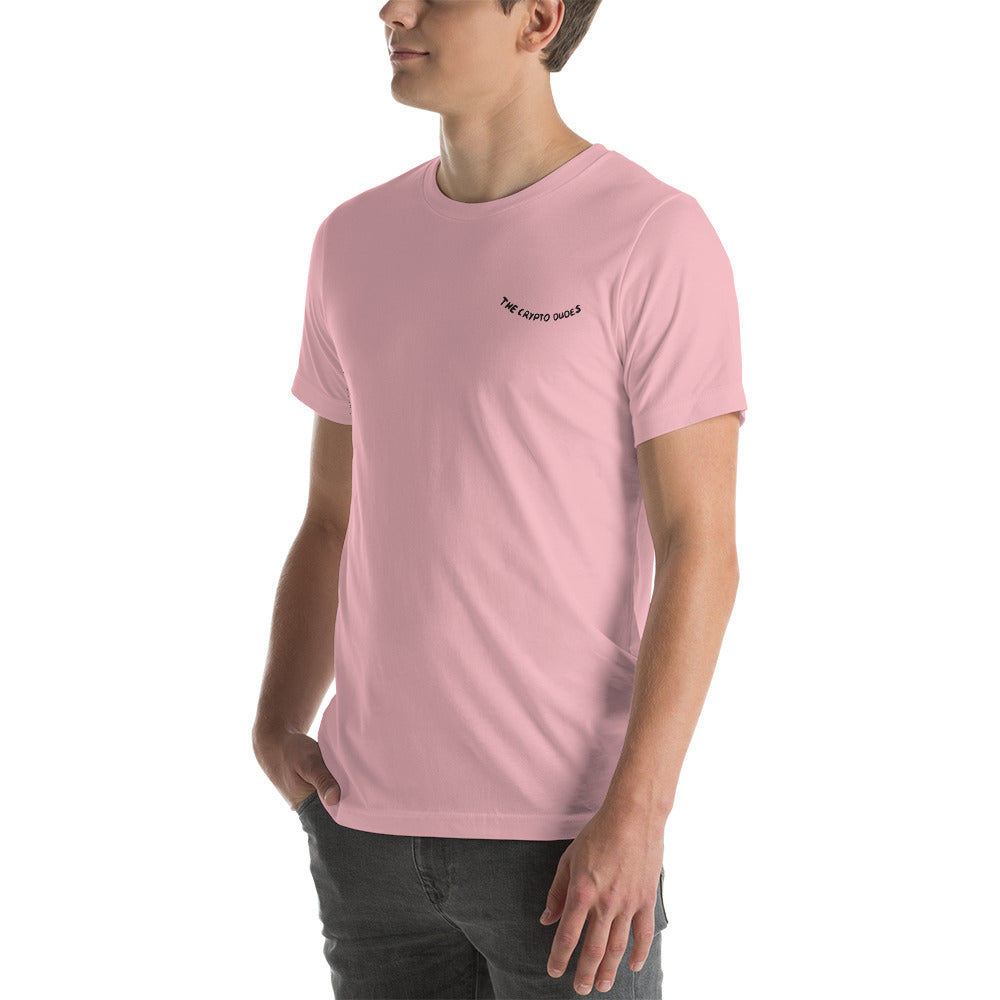 Crypto Never Sleeps Unisex-T-Shirt