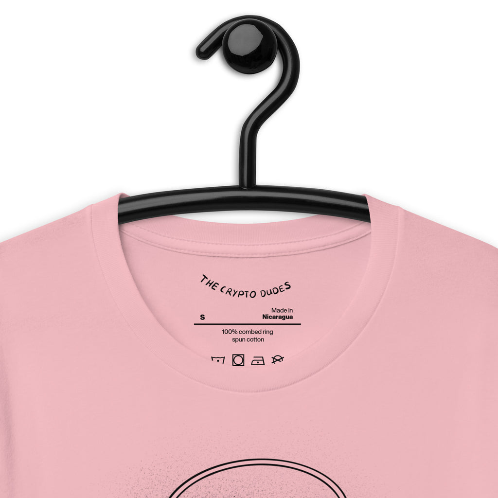 Crypto Headphone Cat Unisex-T-Shirt