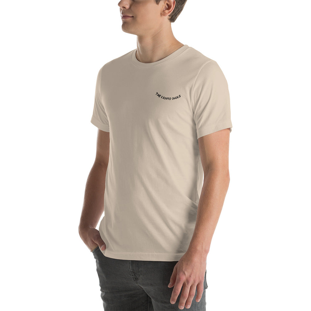 Crypto Never Sleeps Unisex-T-Shirt