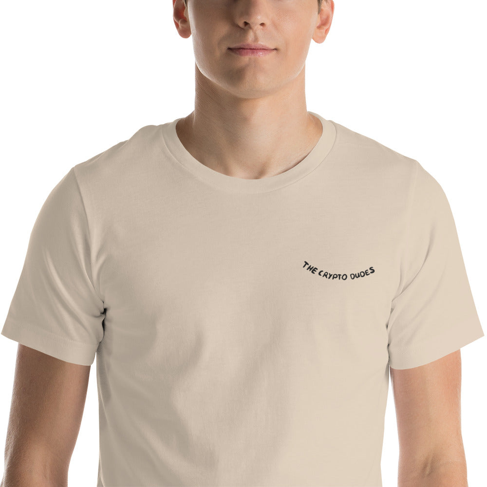 Crypto Never Sleeps Unisex-T-Shirt