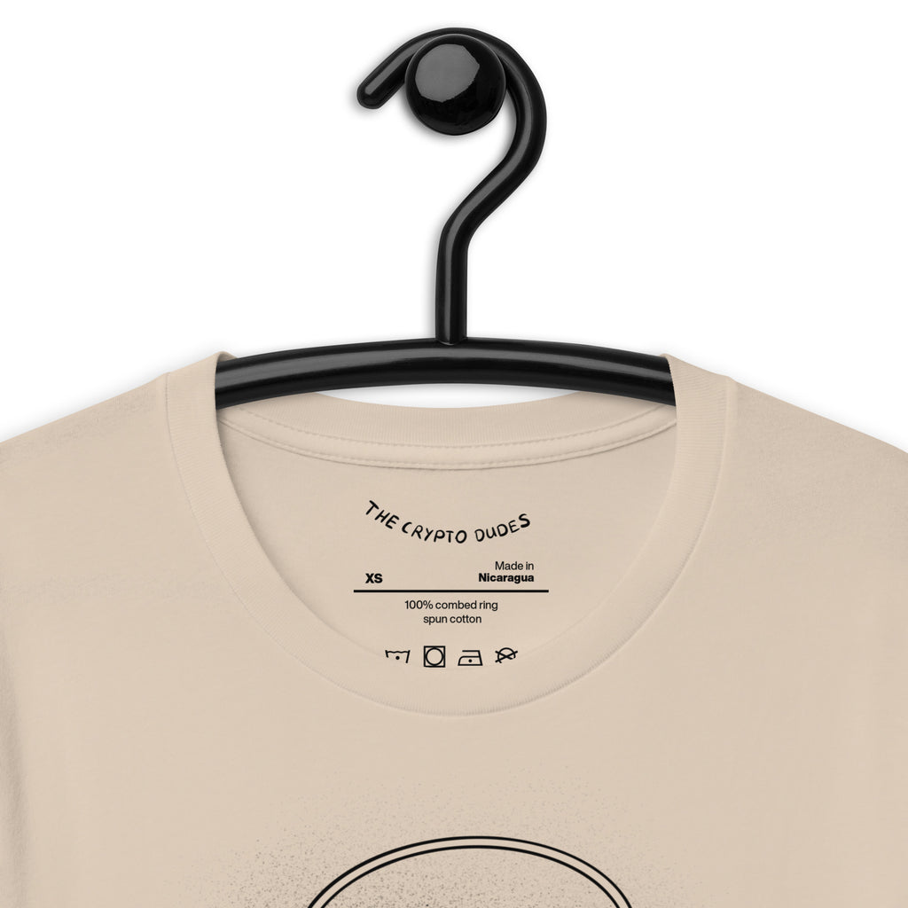 Crypto Headphone Cat Unisex-T-Shirt