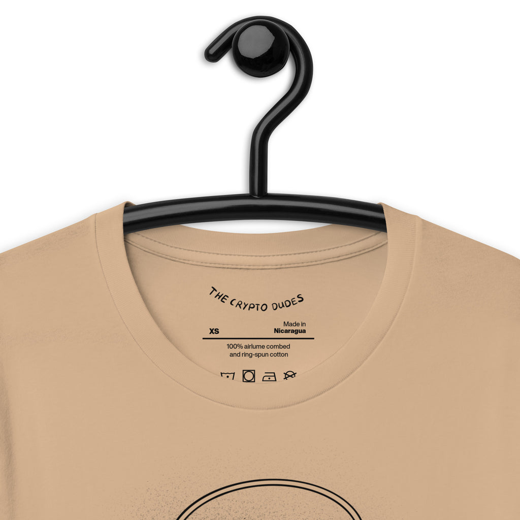 Crypto Headphone Cat Unisex-T-Shirt