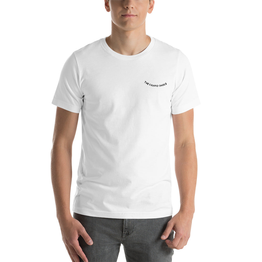 Crypto Never Sleeps Unisex-T-Shirt