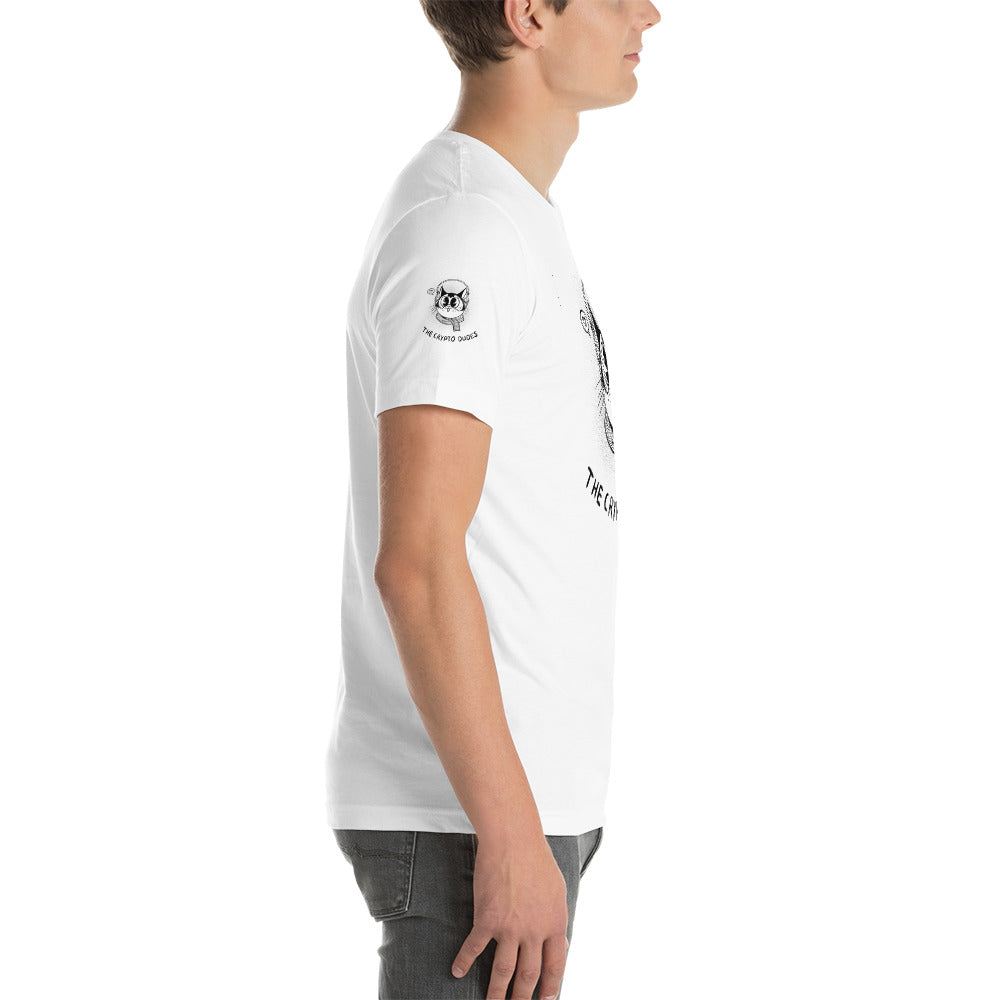 Crypto Headphone Cat Unisex-T-Shirt