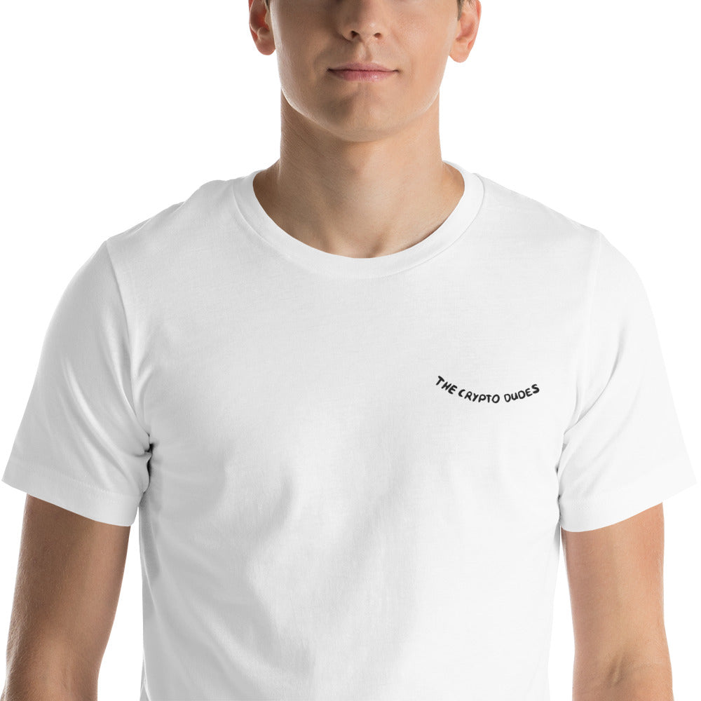 Crypto Never Sleeps Unisex-T-Shirt