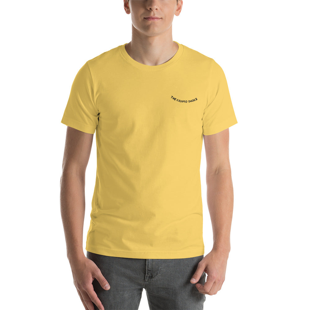 Crypto Never Sleeps Unisex-T-Shirt